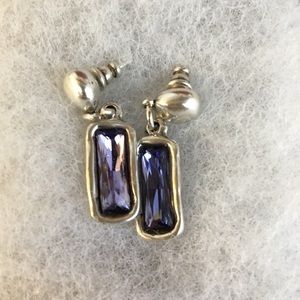 UNO de 50 Purple Earrings